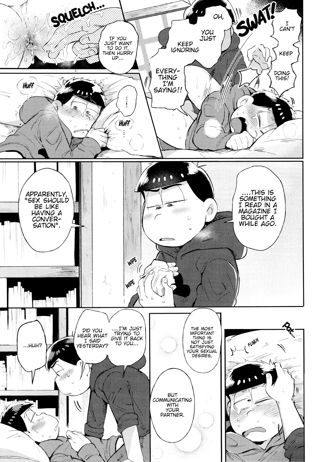 Momoiro netsu tsuki sōshūhen sairoku page 35 featuring ichimatsu matsuno osomatsu-san parody - kissing anal hentai manga - read online free