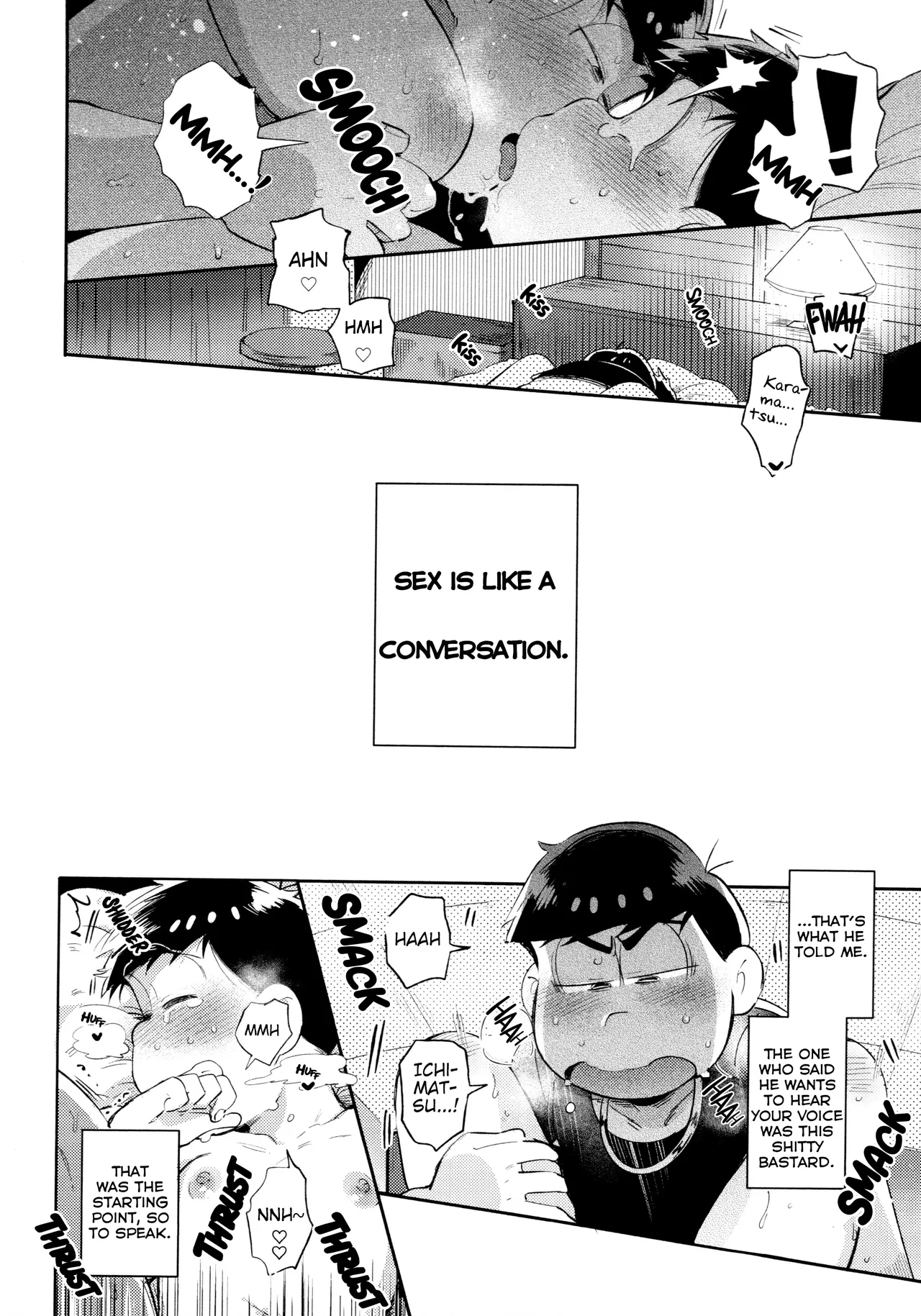 Momoiro netsu tsuki sōshūhen sairoku page 58 featuring ichimatsu matsuno osomatsu-san parody - kissing anal hentai manga - read online free