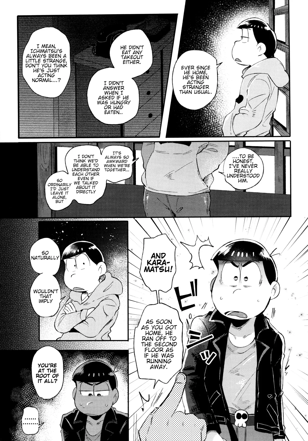 Momoiro netsu tsuki sōshūhen sairoku page 77 featuring karamatsu matsuno osomatsu-san parody - rough translation kissing hentai manga - read online free