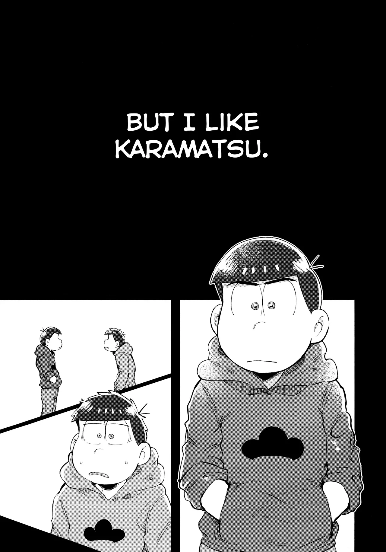 Momoiro netsu tsuki sōshūhen sairoku page 85 featuring karamatsu matsuno osomatsu-san parody - rough translation kissing hentai manga - read online free