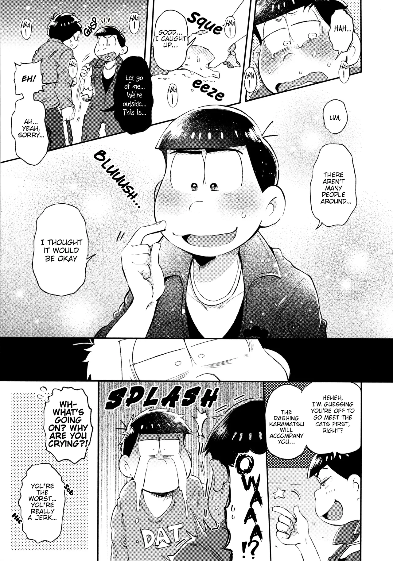 Momoiro netsu tsuki sōshūhen sairoku page 99 featuring karamatsu matsuno osomatsu-san parody - rough translation kissing hentai manga - read online free