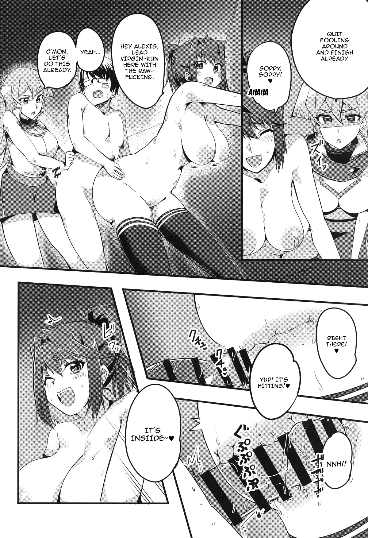 Nama Kettou Shimasho | Let's Have a Raw Duel page 9 featuring alexis rhodes yu-gi-oh parody - sole male nakadashi hentai manga - read online free