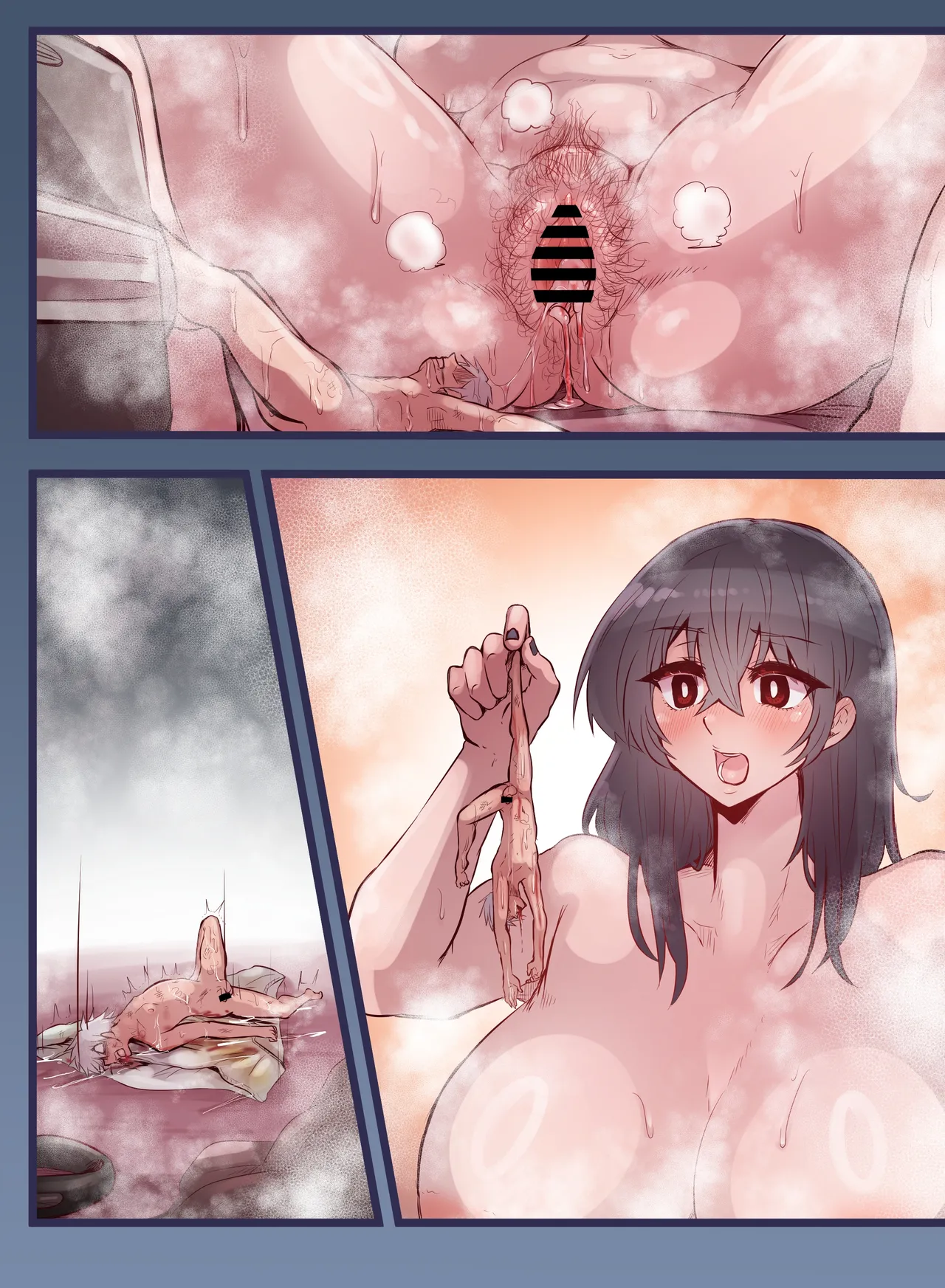Chubby Older Sister's Shrinking Experiment page 20 original parody - sole male full color hentai manga - read online free