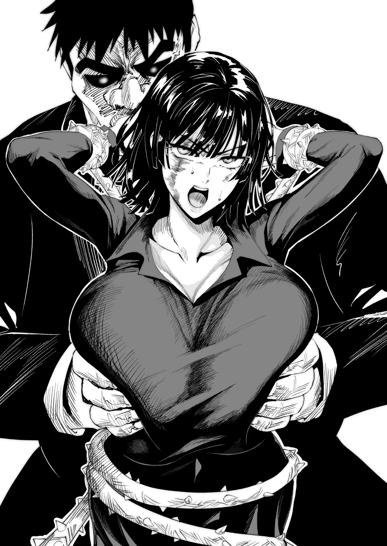 Fubuki Iroiro page 17 featuring jigoku no fubuki one punch man parody - big breasts big ass hentai manga - read online free