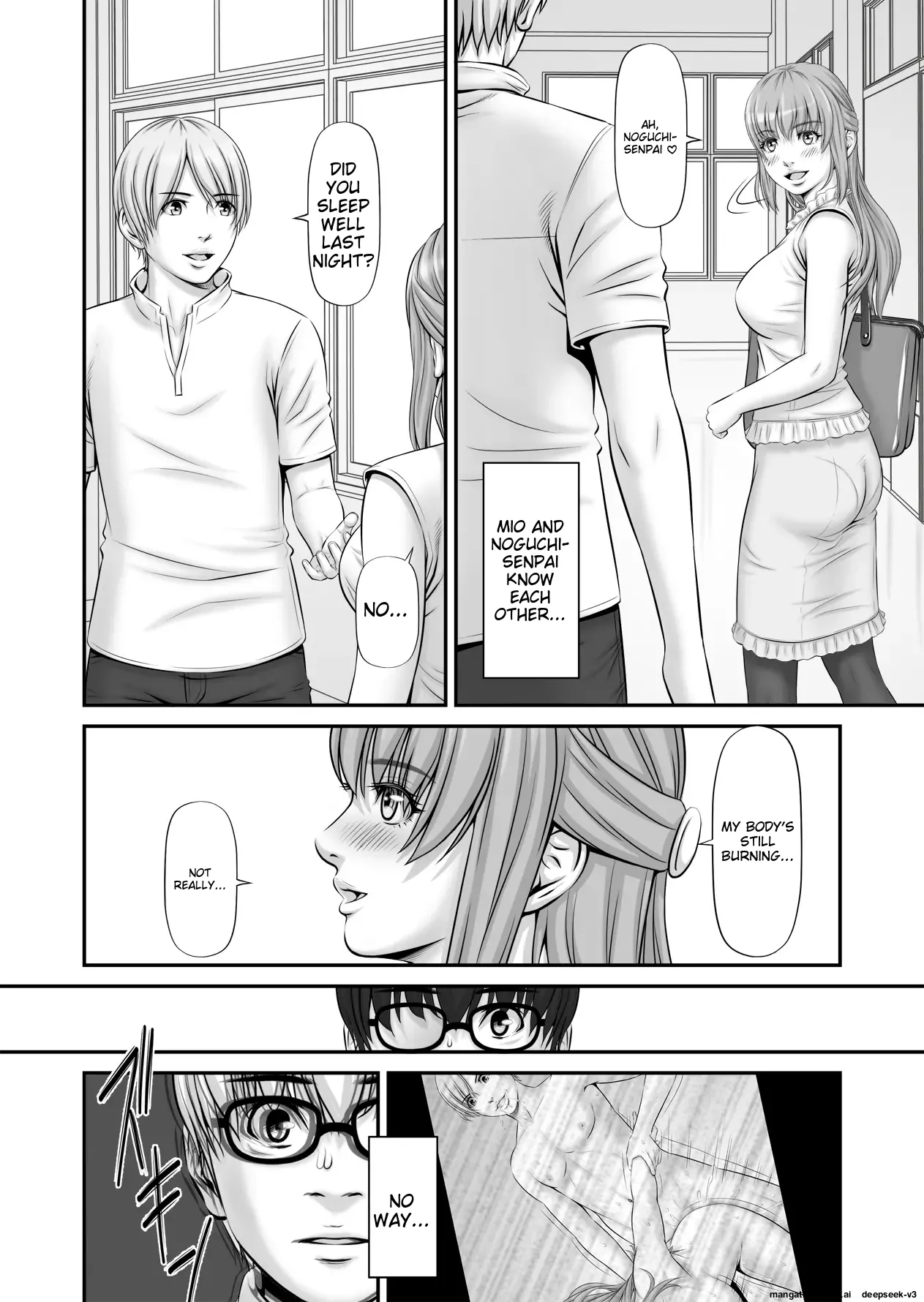 [Nokenya] Shiseikatsu ga Mieru! -Private Life Watcher- | See your private life! ~Private Life Watcher~ [English] page 20 original parody - nakadashi mosaic censorship hentai manga - read online free