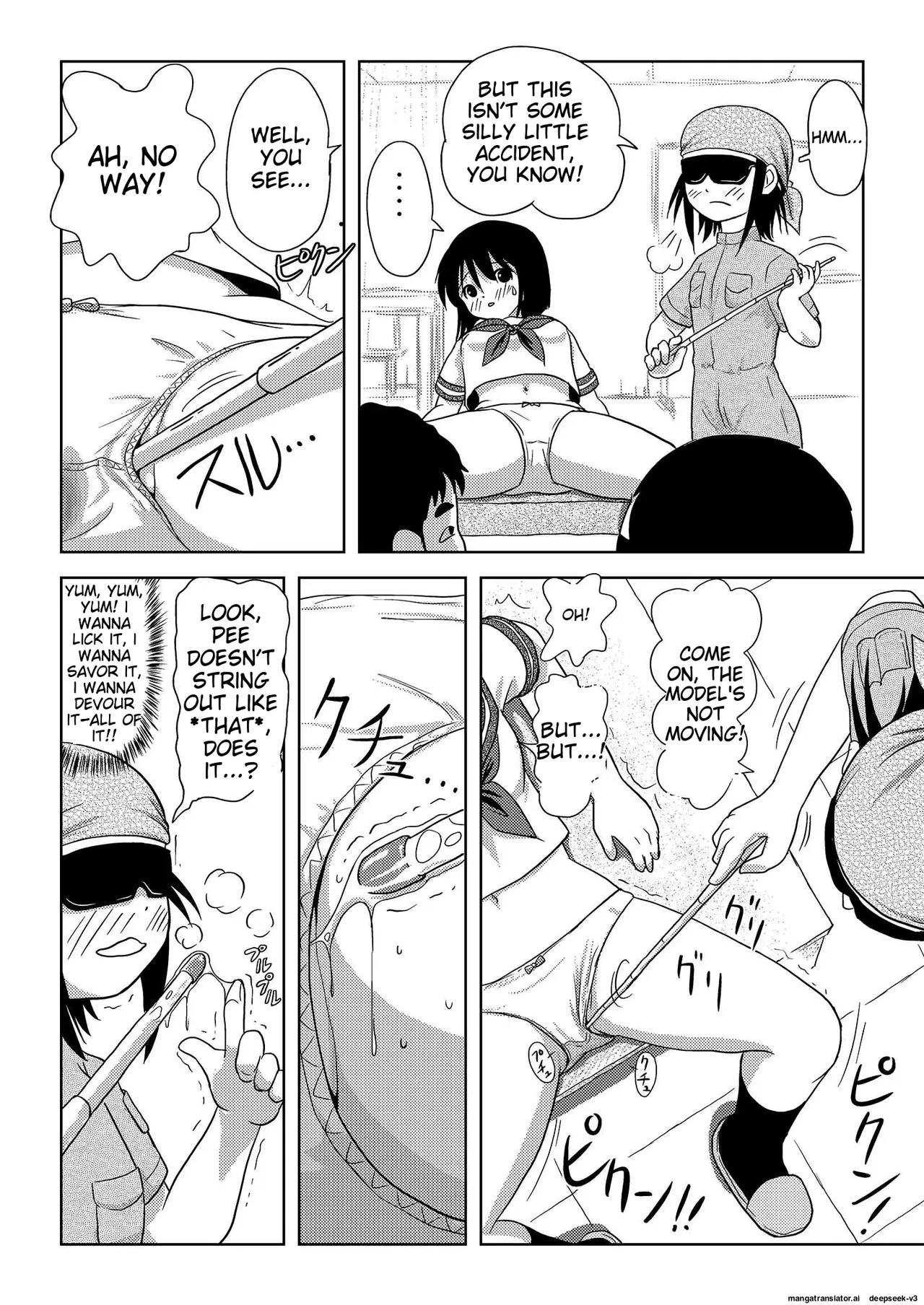 Sachina no Roshutsu Nikki | Sachina's Exposure Diary page 16 original parody - rough translation schoolgirl uniform hentai manga - read online free