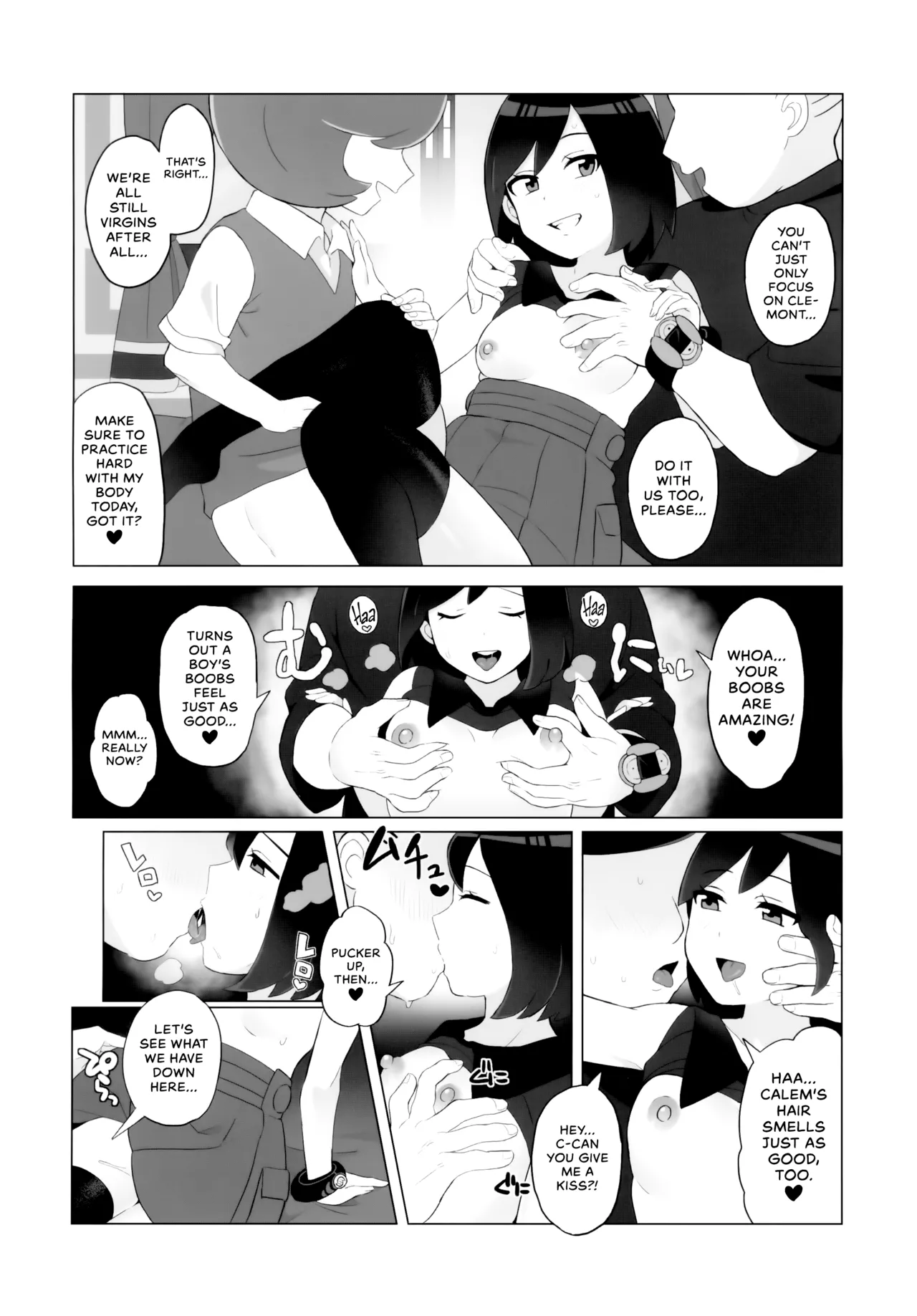 Kalos no Shounen Kairaku Mesu Ochi X | A Kalosian Boy's X-Static Descent into Feminity - Page 11