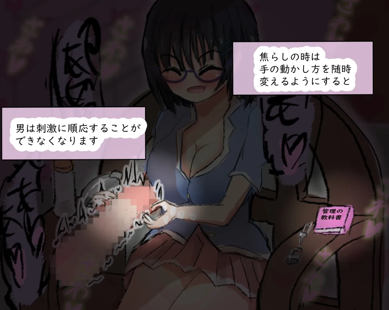 Kanrinin no Kyoka Naki Shasei wa Houritsu de Kinshi Sareteimasu page 97 original parody - sole female sole male hentai manga - read online free