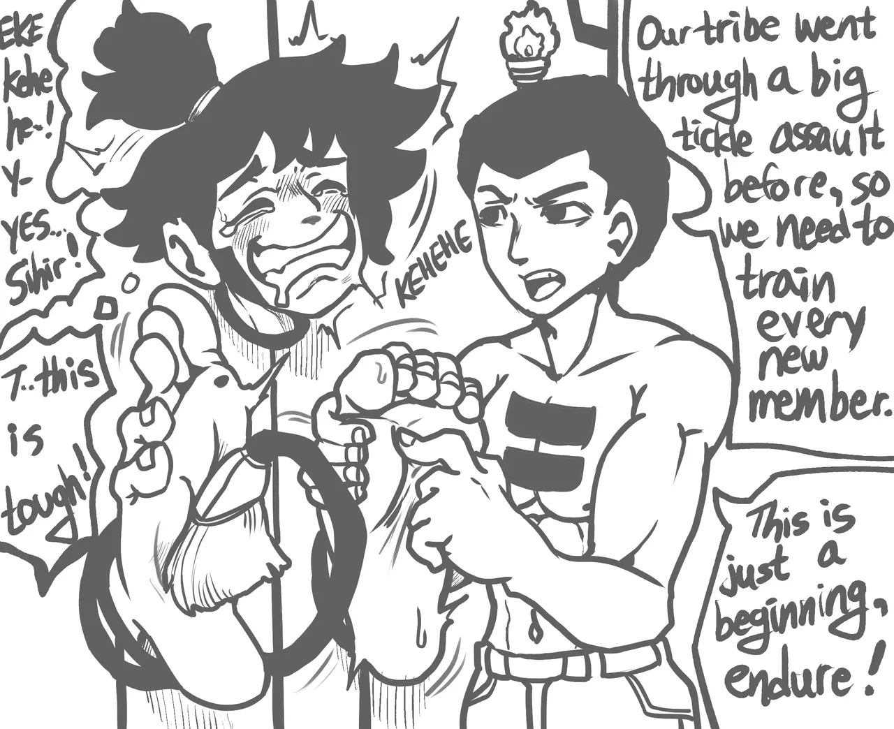 Warrior page 47 original parody - humiliation giant hentai manga - read online free