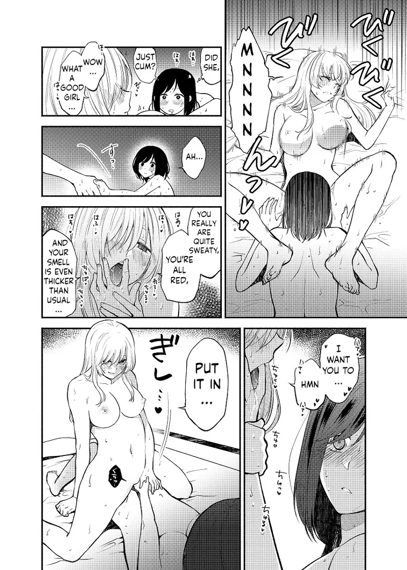 Chou ga Nioi ni Sasowarete | Butterflies Are Attracted To The Scent page 26 original parody - cunnilingus females only hentai manga - read online free