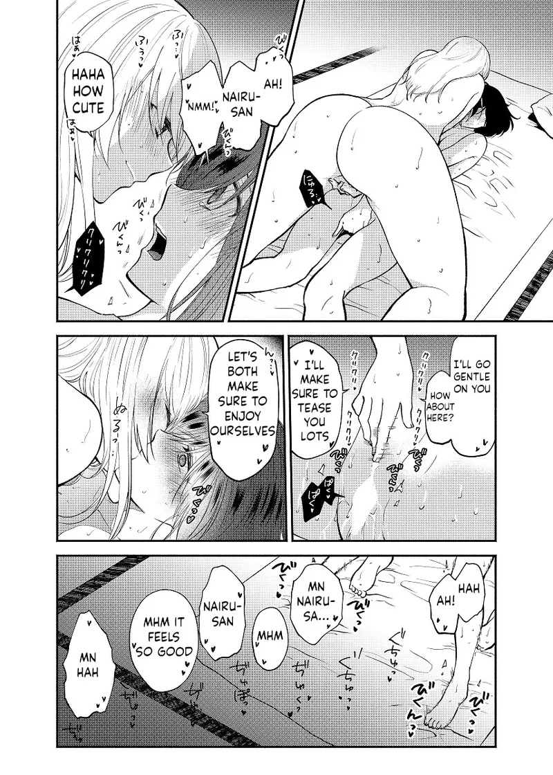 Chou ga Nioi ni Sasowarete | Butterflies Are Attracted To The Scent page 28 original parody - cunnilingus females only hentai manga - read online free