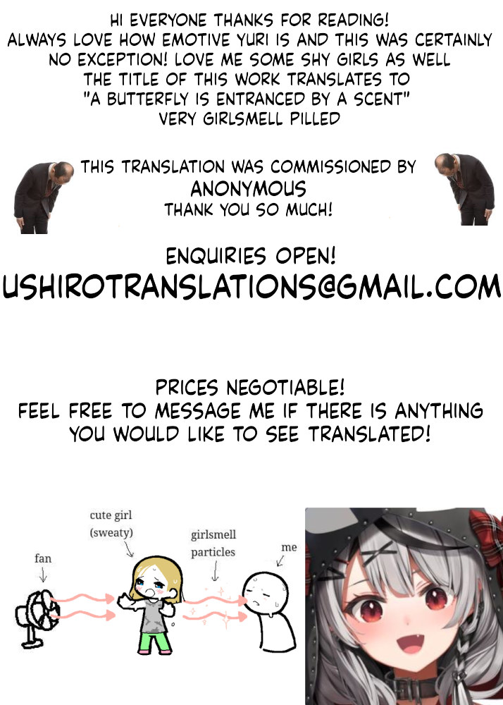 Chou ga Nioi ni Sasowarete | Butterflies Are Attracted To The Scent page 34 original parody - full censorship yuri hentai manga - read online free