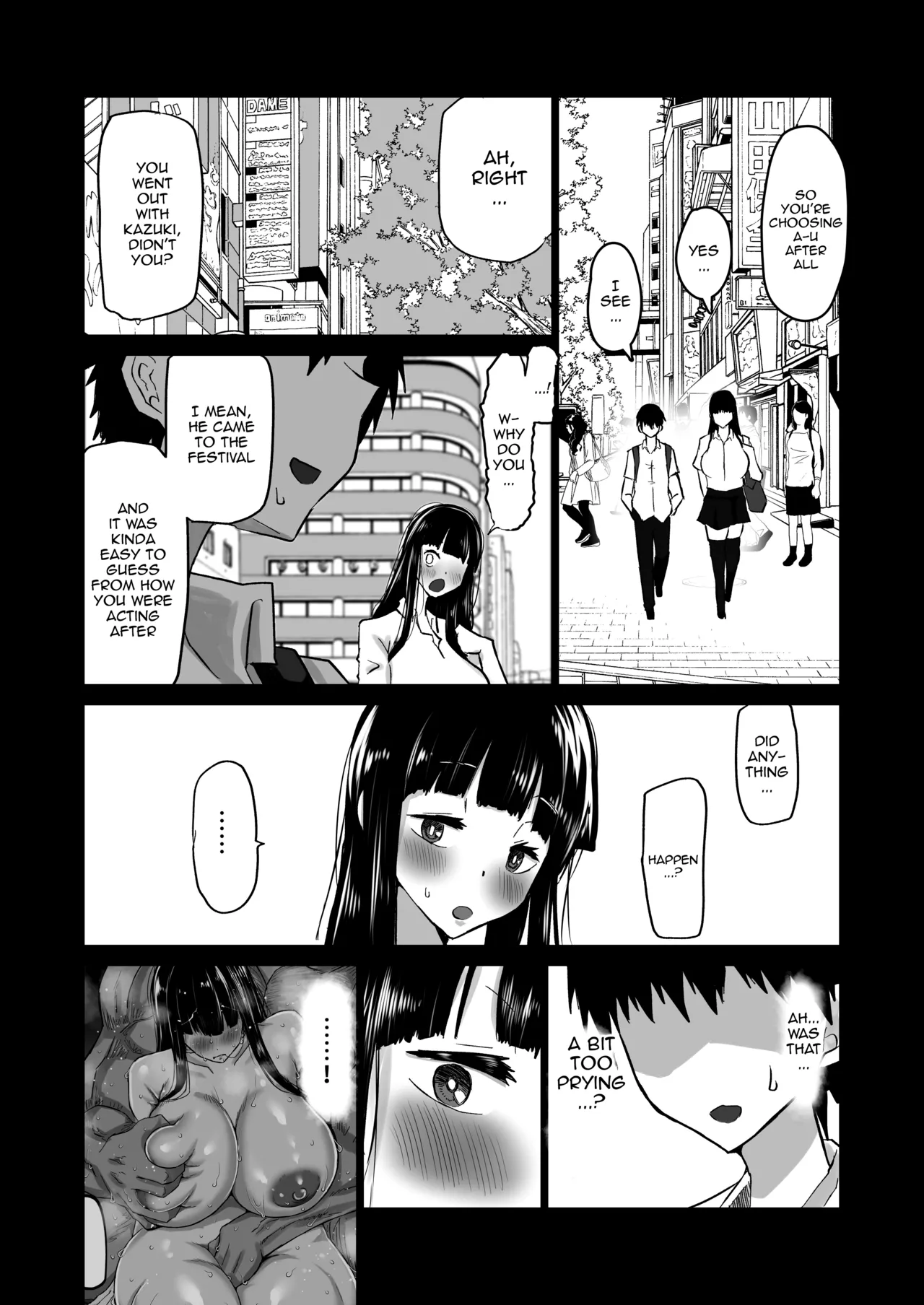 [Chae] Uchiki na Osananajimi wa Moteasobareru. Kimi ga Senpai no Dekachin de Tsugou no Yoi Onaho ni Sareru Made-. | My Timid Childhood Friend Is Being Toyed With - Until Senpai's Huge Dick Turns You Into His Convenient Onahole [English] {Doujins.com} page 33 original parody - squirting sweating hentai manga - read online free