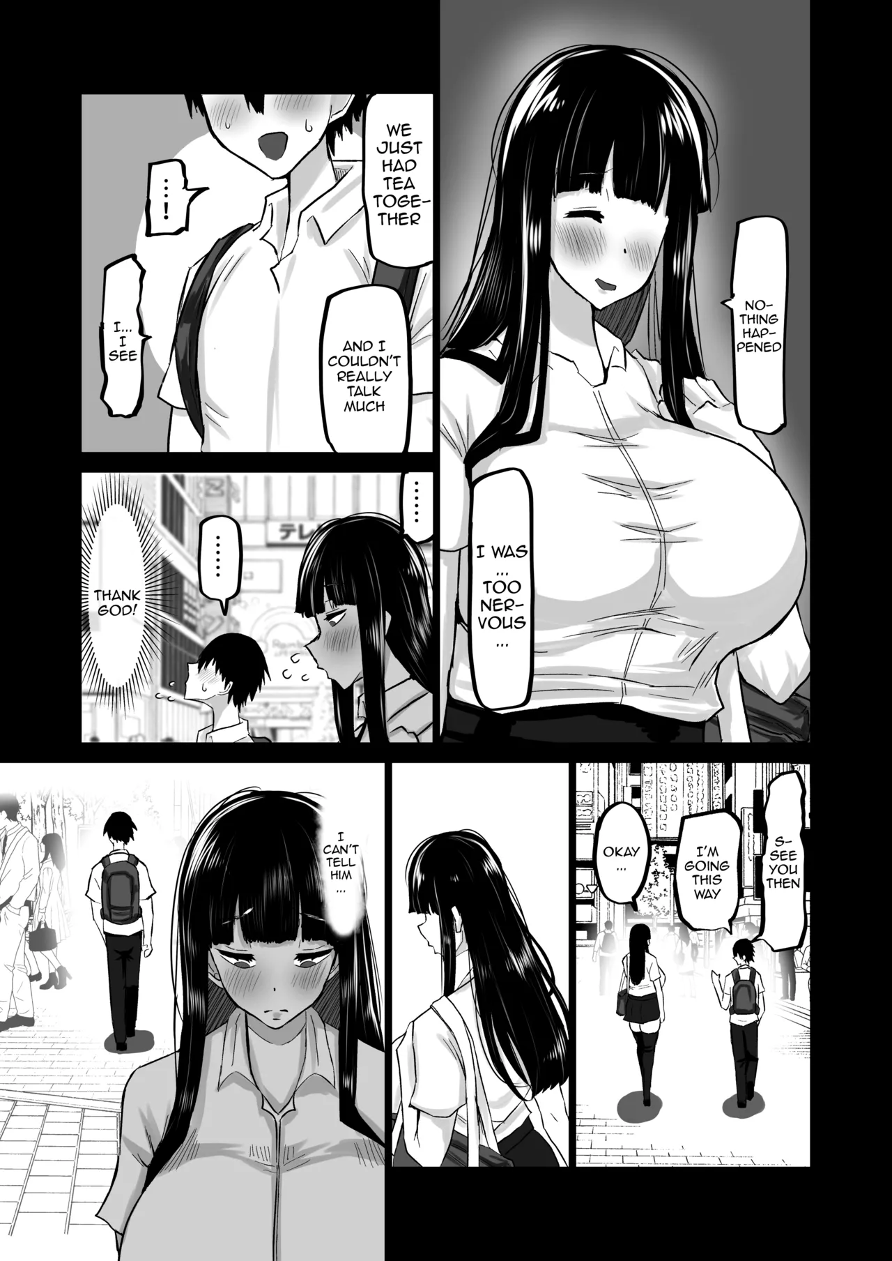 [Chae] Uchiki na Osananajimi wa Moteasobareru. Kimi ga Senpai no Dekachin de Tsugou no Yoi Onaho ni Sareru Made-. | My Timid Childhood Friend Is Being Toyed With - Until Senpai's Huge Dick Turns You Into His Convenient Onahole [English] {Doujins.com} page 34 original parody - squirting sweating hentai manga - read online free