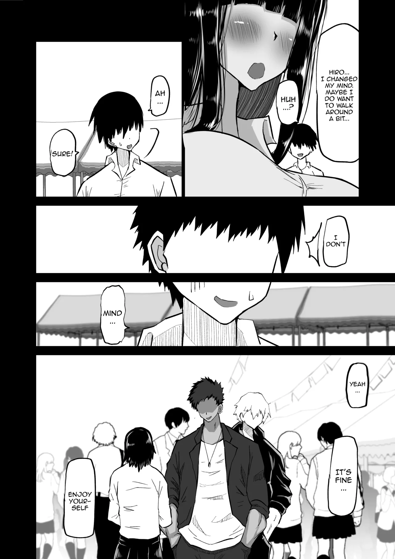 [Chae] Uchiki na Osananajimi wa Moteasobareru. Kimi ga Senpai no Dekachin de Tsugou no Yoi Onaho ni Sareru Made-. | My Timid Childhood Friend Is Being Toyed With - Until Senpai's Huge Dick Turns You Into His Convenient Onahole [English] {Doujins.com} page 9 original parody - squirting sweating hentai manga - read online free