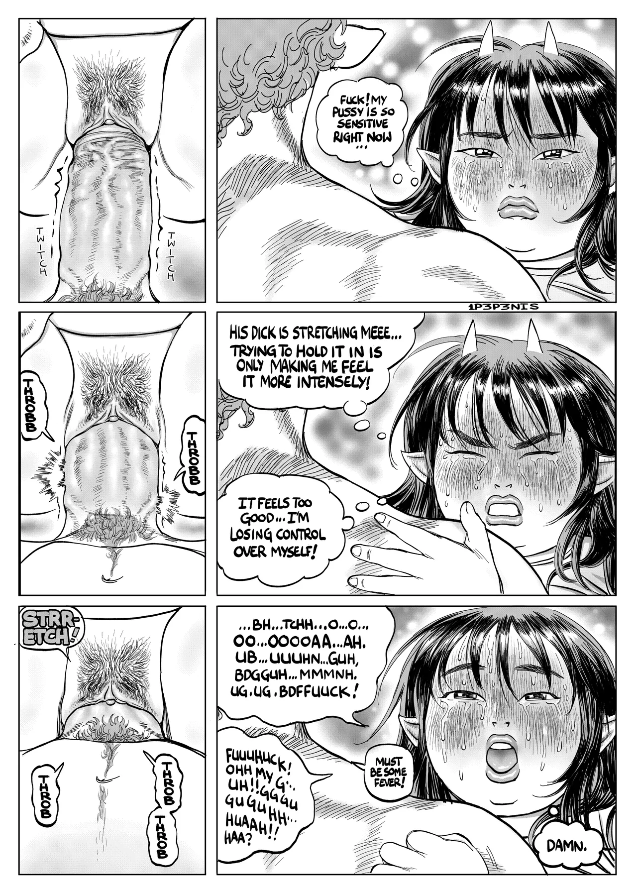 Angel and Hoagie in: FUCK ME, I DON'T CARE! page 15 original parody - sole female sole male hentai manga - read online free