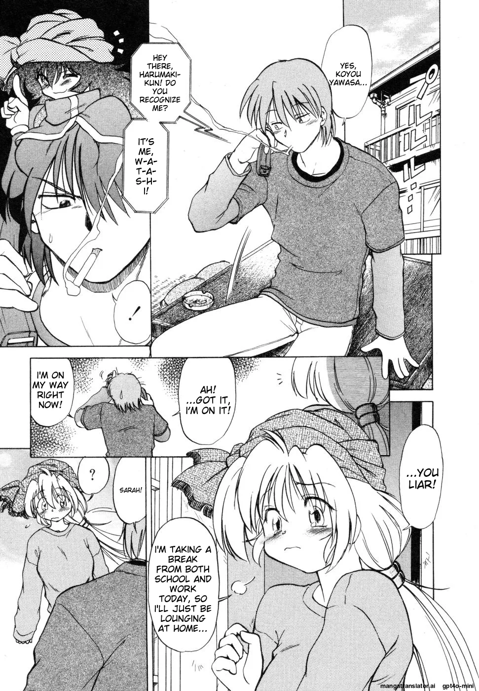 Sarakuru Vol. 1 Reprint page 191 - rough translation watermarked hentai manga - read online free