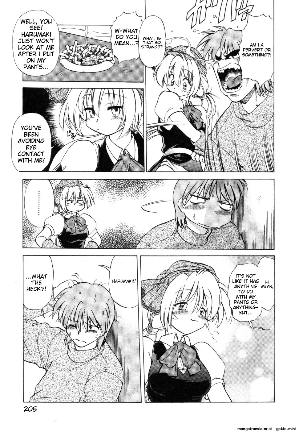 Sarakuru Vol. 1 Reprint page 219 - rough translation watermarked hentai manga - read online free