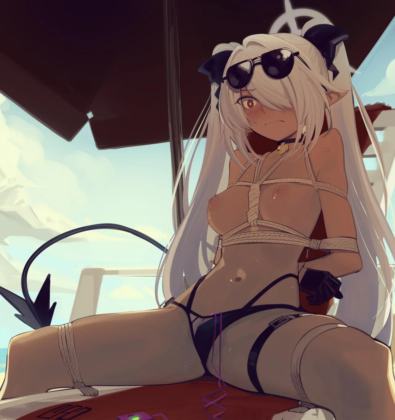 Blue Archive Set page 34 blue archive parody - bondage high heels hentai manga - read online free