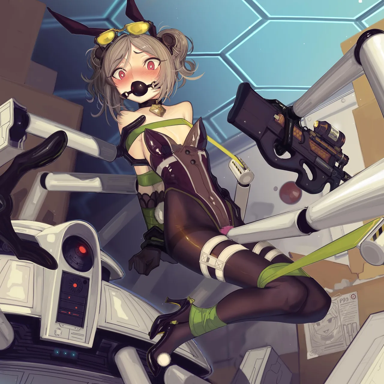 Twintails Set page 66 - twintails bondage hentai manga - read online free