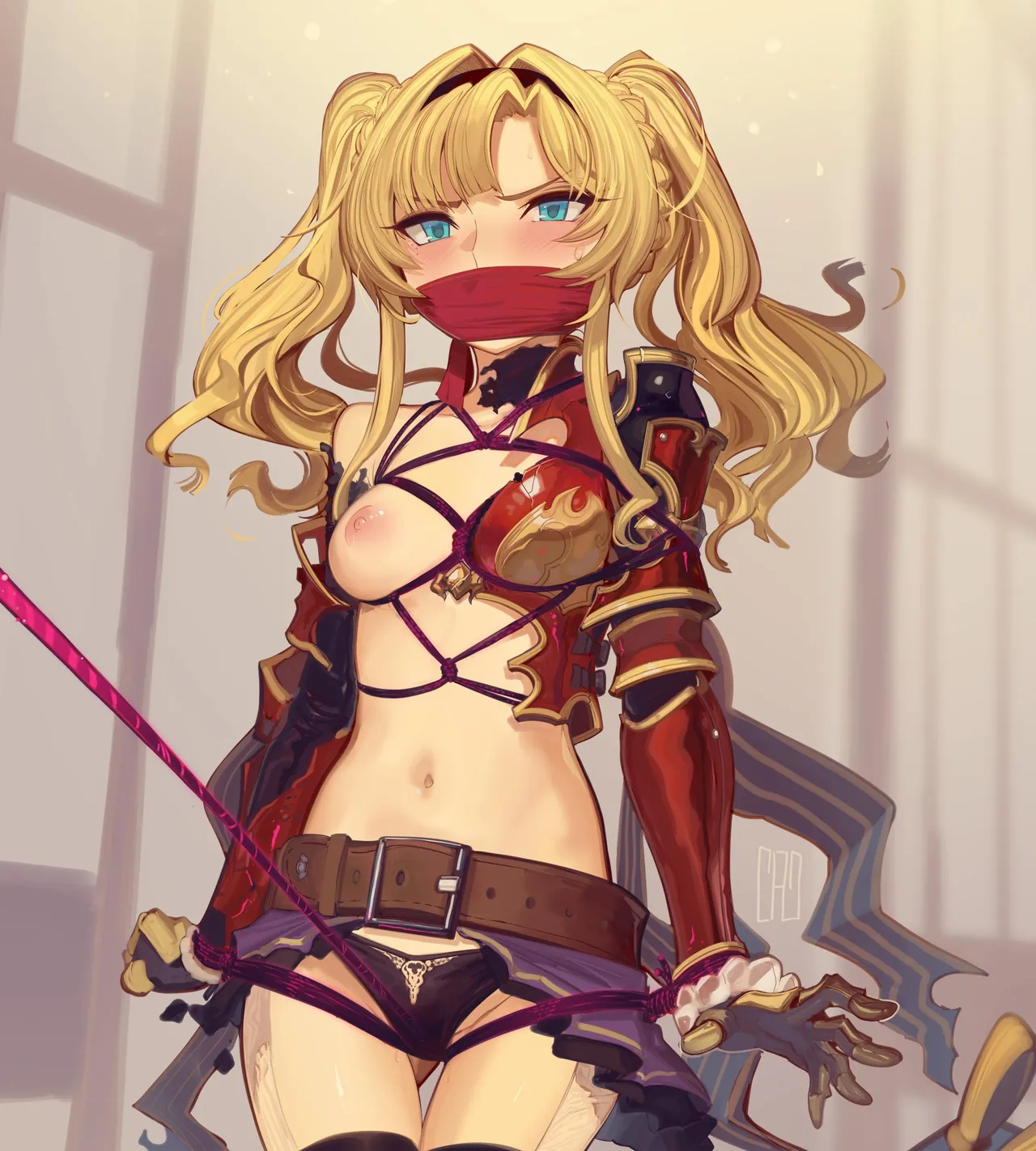 Twintails Set page 84 - bondage twintails hentai manga - read online free