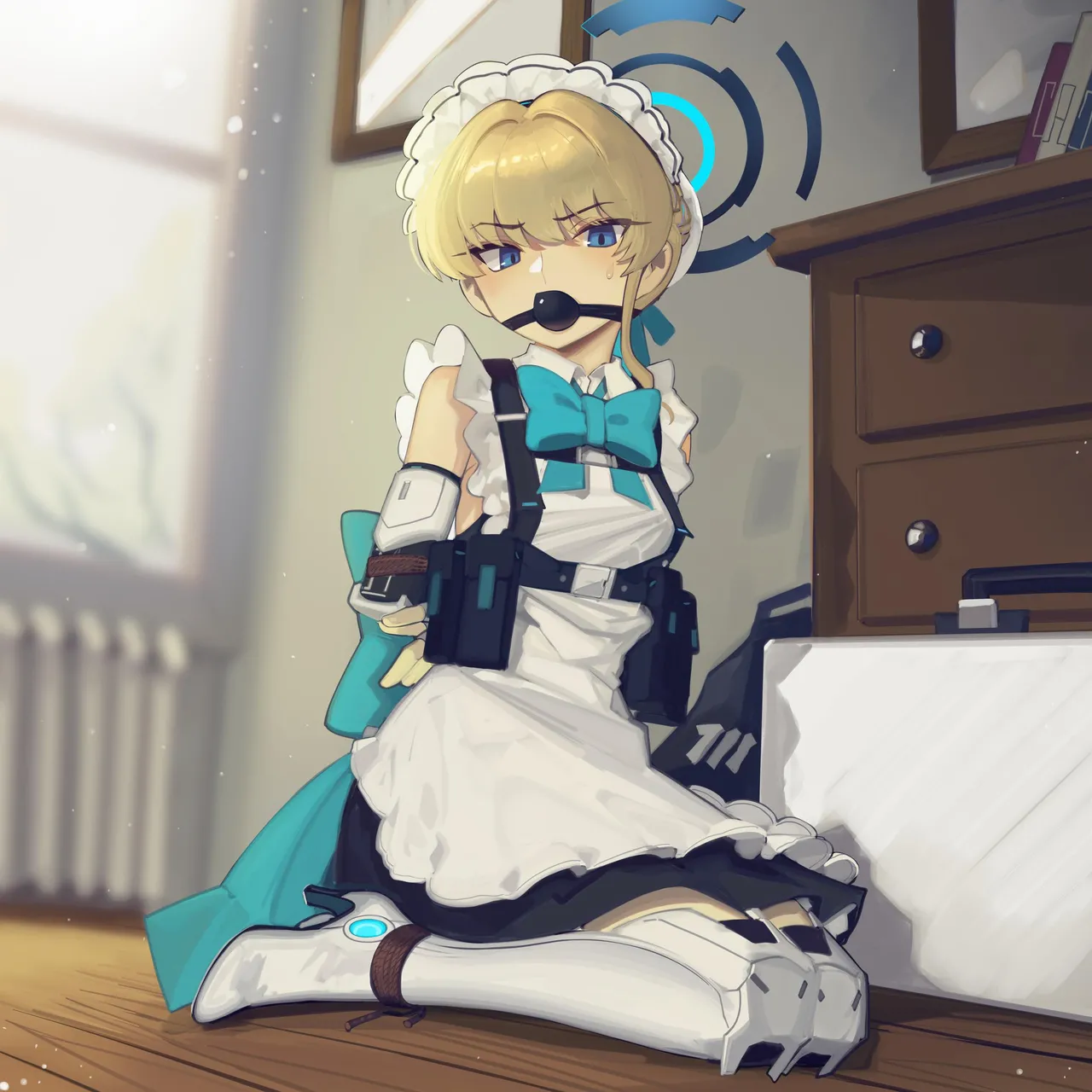 Maid Set page 103 - bondage hentai manga - read online free