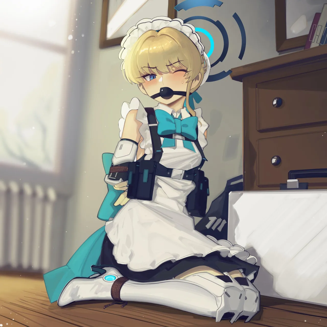 Maid Set page 104 - bondage hentai manga - read online free