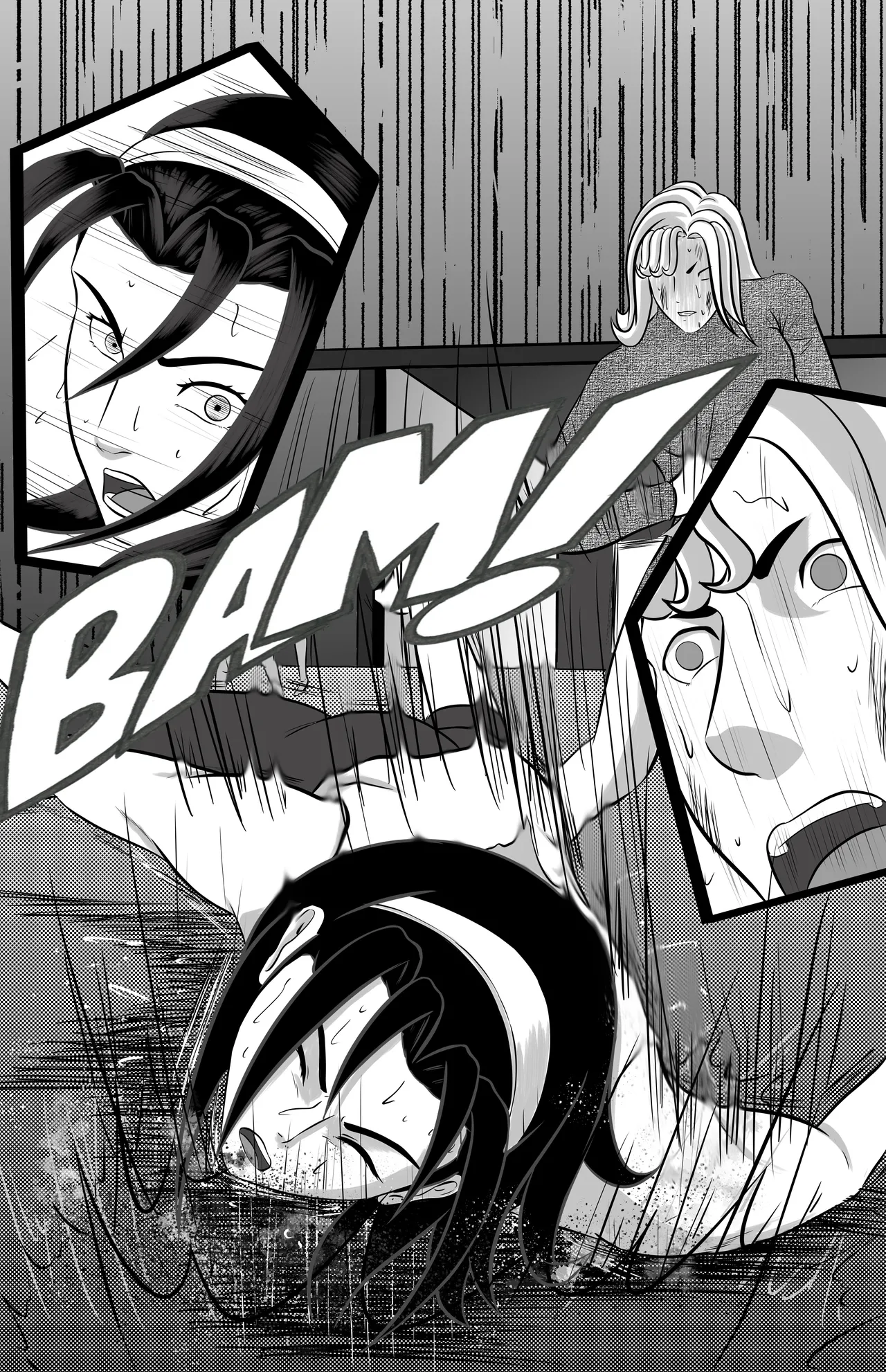 Jun Kazama's dojo challenge page 11 featuring jun kazama tekken parody - catfight wrestling hentai manga - read online free