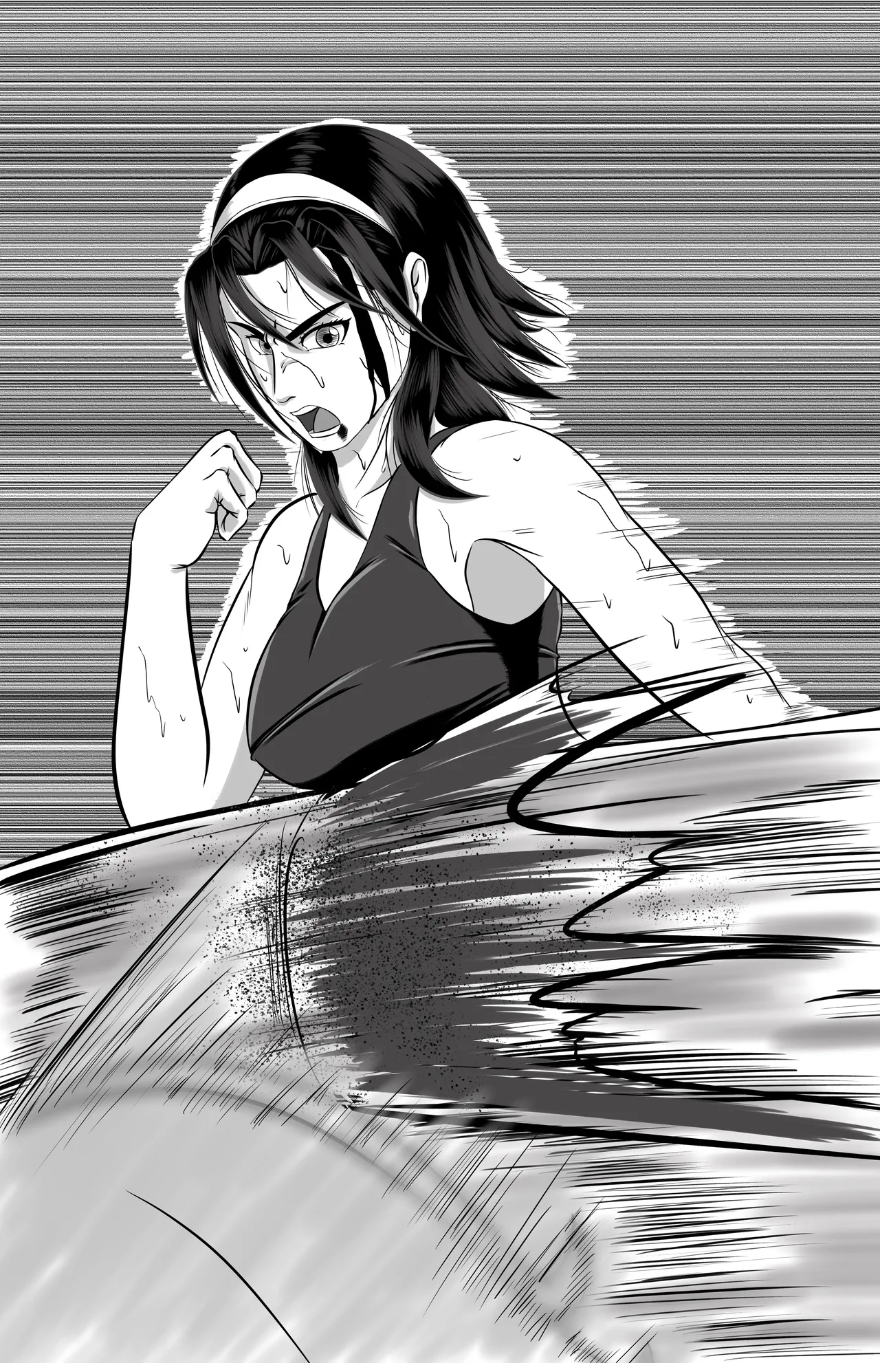 Jun Kazama's dojo challenge page 15 featuring jun kazama tekken parody - wrestling catfight hentai manga - read online free