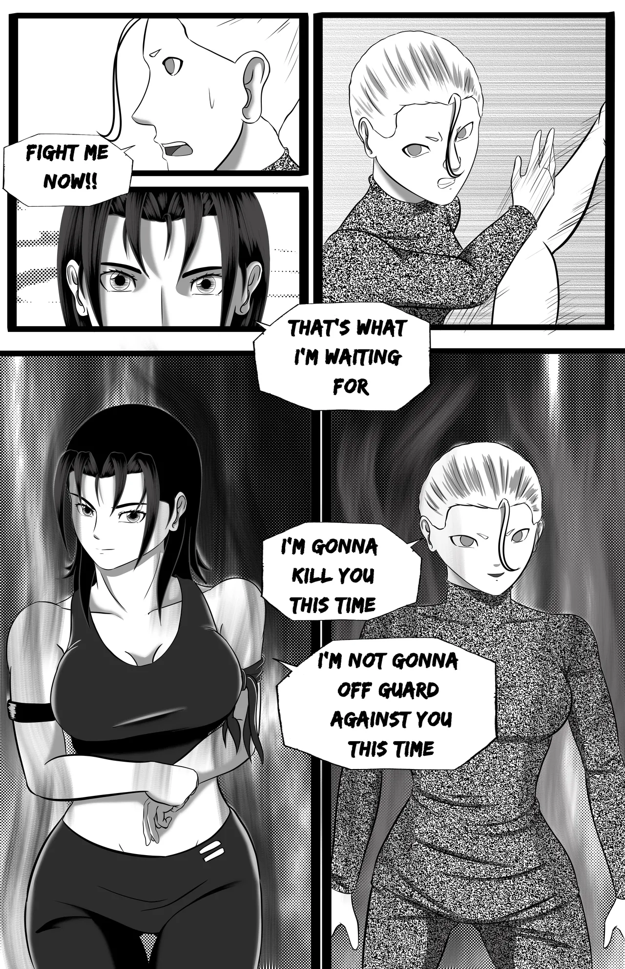 underground tournament page 103 featuring jun kazama virtua fighter parody - ryona wrestling hentai manga - read online free