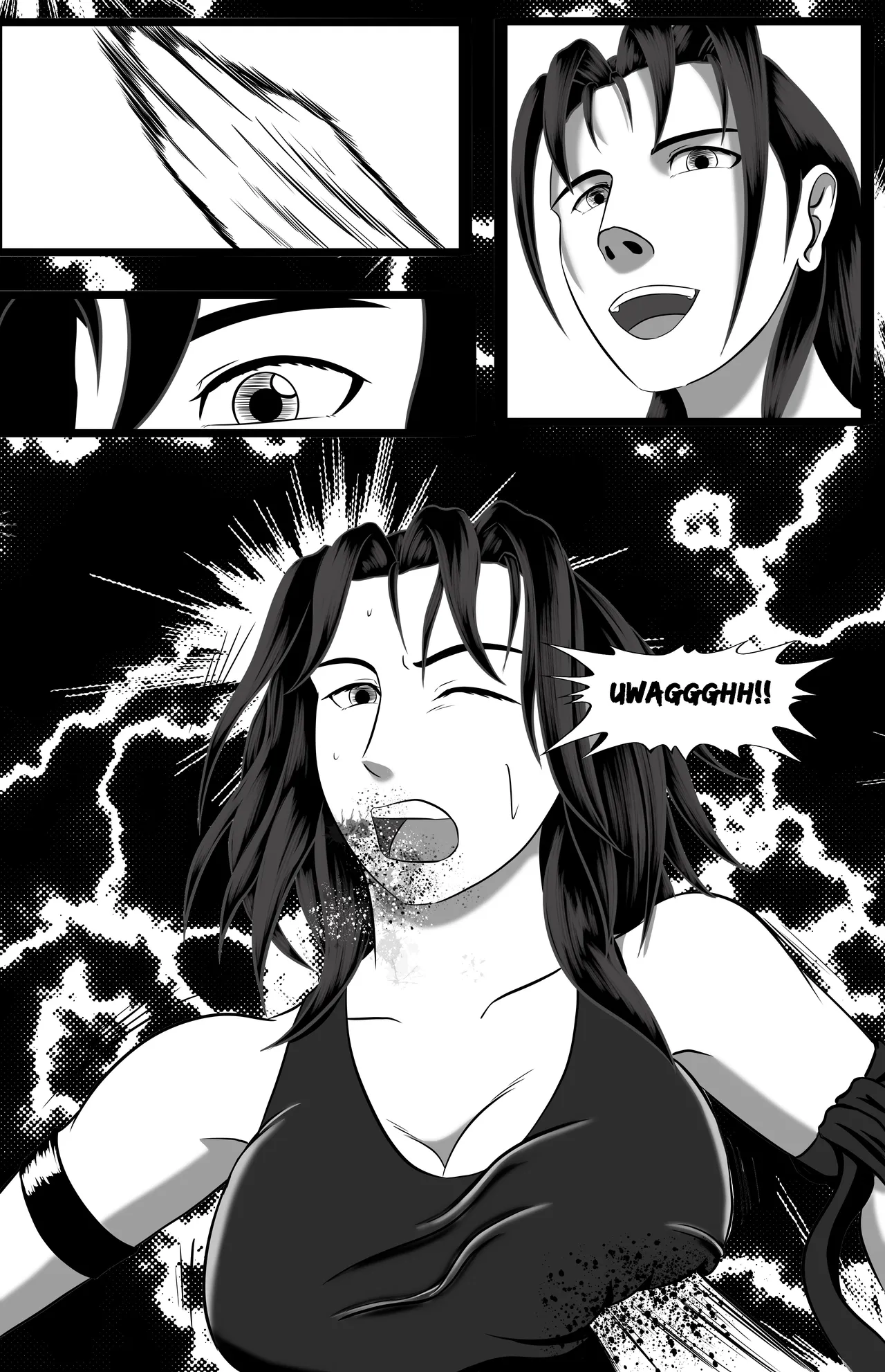 underground tournament page 109 featuring chun-li street fighter parody - catfight ryona hentai manga - read online free