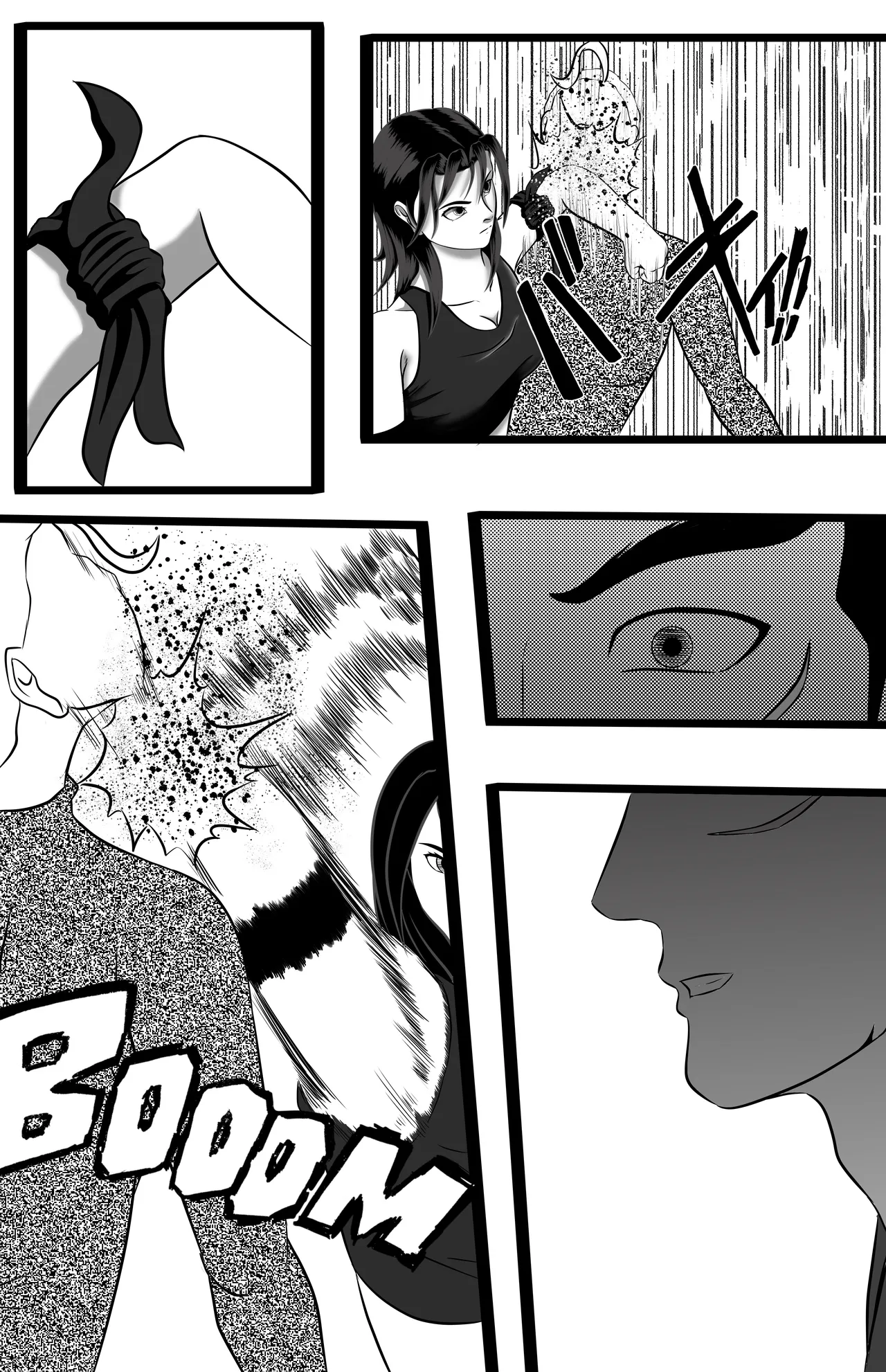 underground tournament page 112 featuring jun kazama virtua fighter parody - ryona wrestling hentai manga - read online free