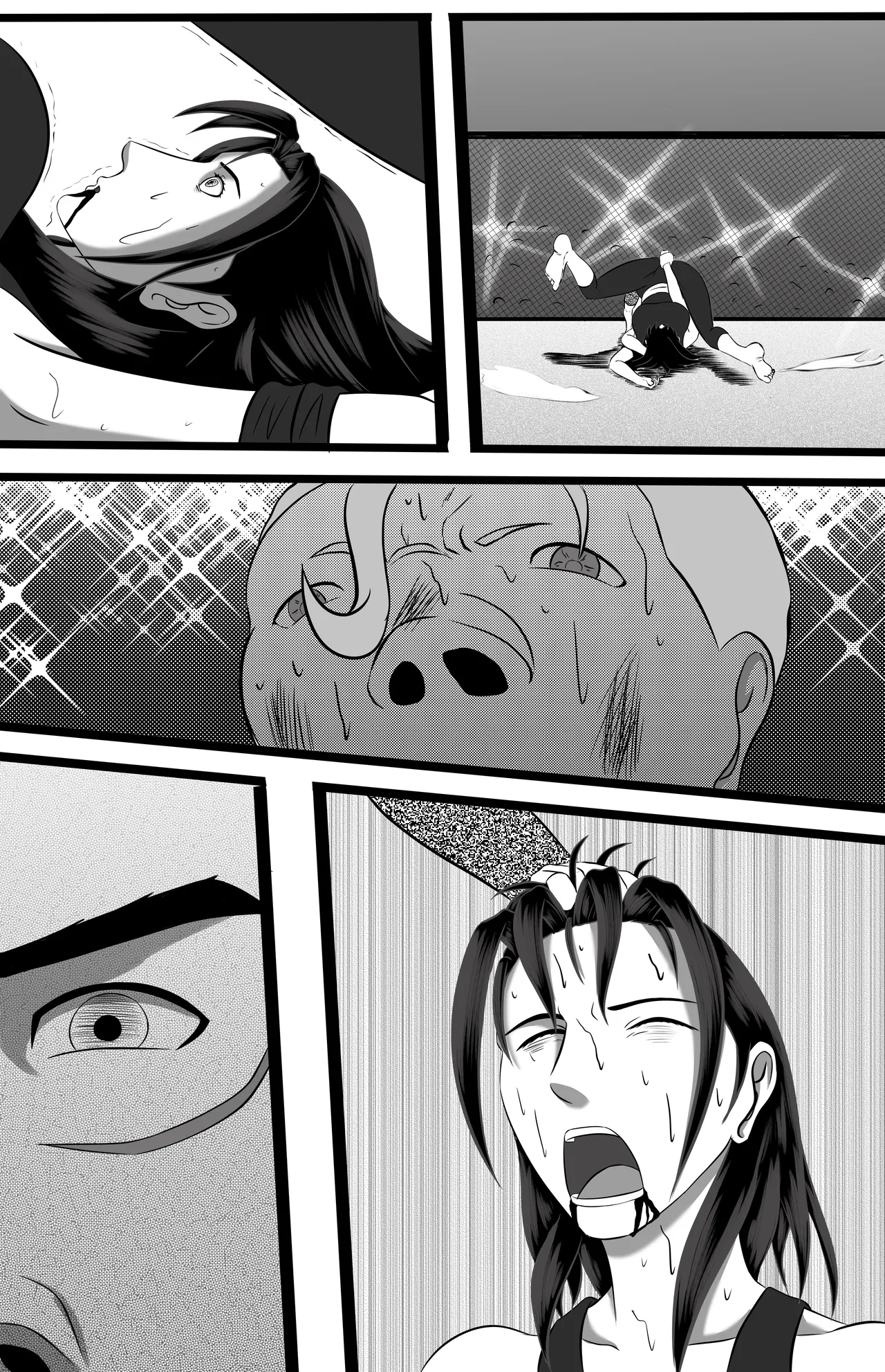 underground tournament page 117 featuring chun-li virtua fighter parody - catfight ryona hentai manga - read online free