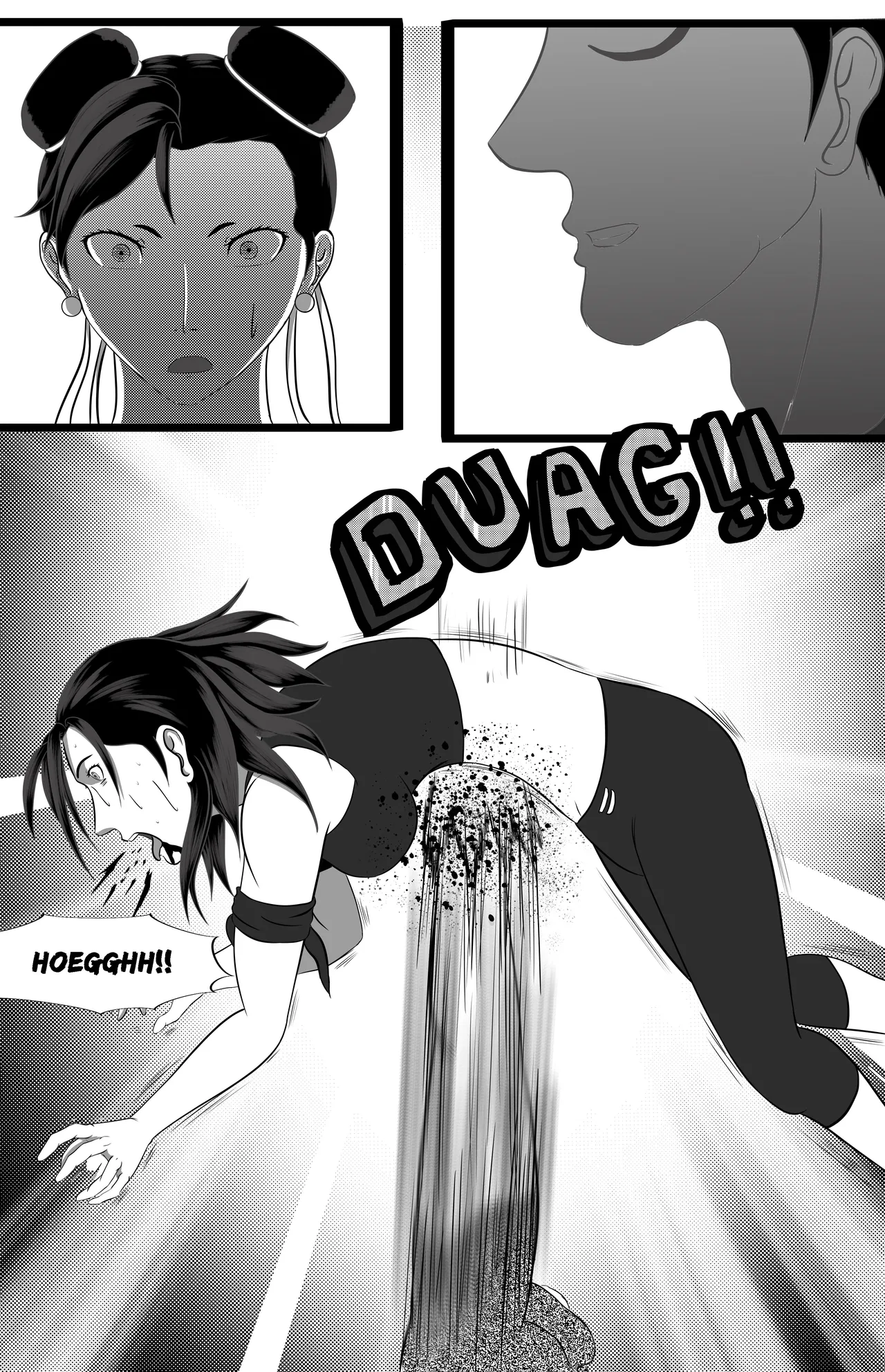 underground tournament page 119 featuring chun-li street fighter parody - catfight ryona hentai manga - read online free