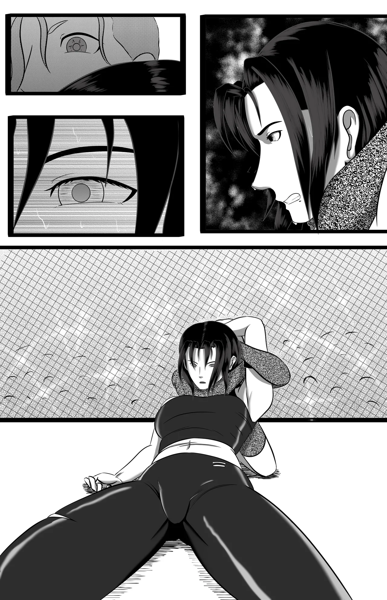 underground tournament page 121 featuring jun kazama street fighter parody - ryona wrestling hentai manga - read online free