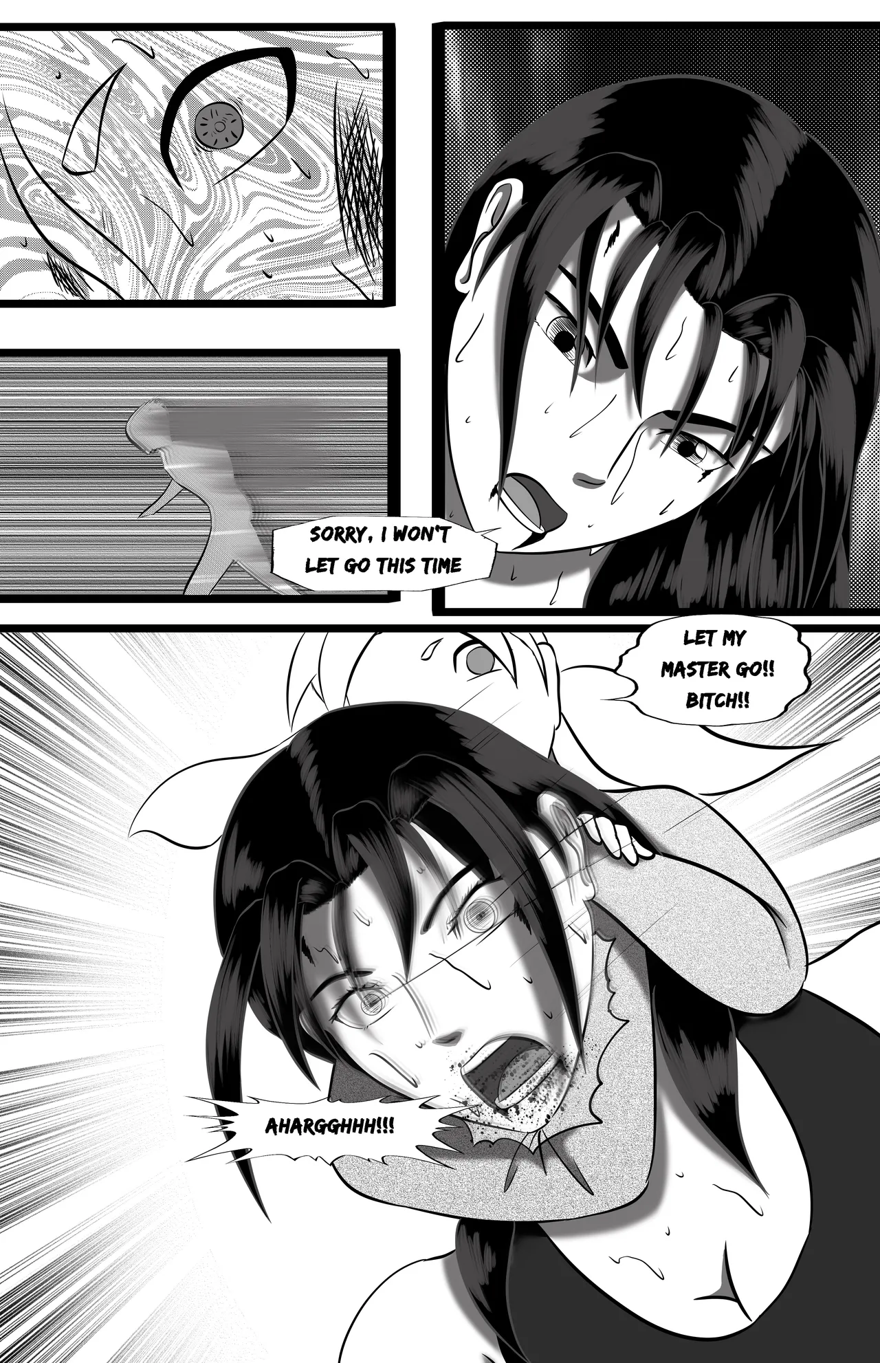 underground tournament page 143 featuring chun-li street fighter parody - catfight ryona hentai manga - read online free