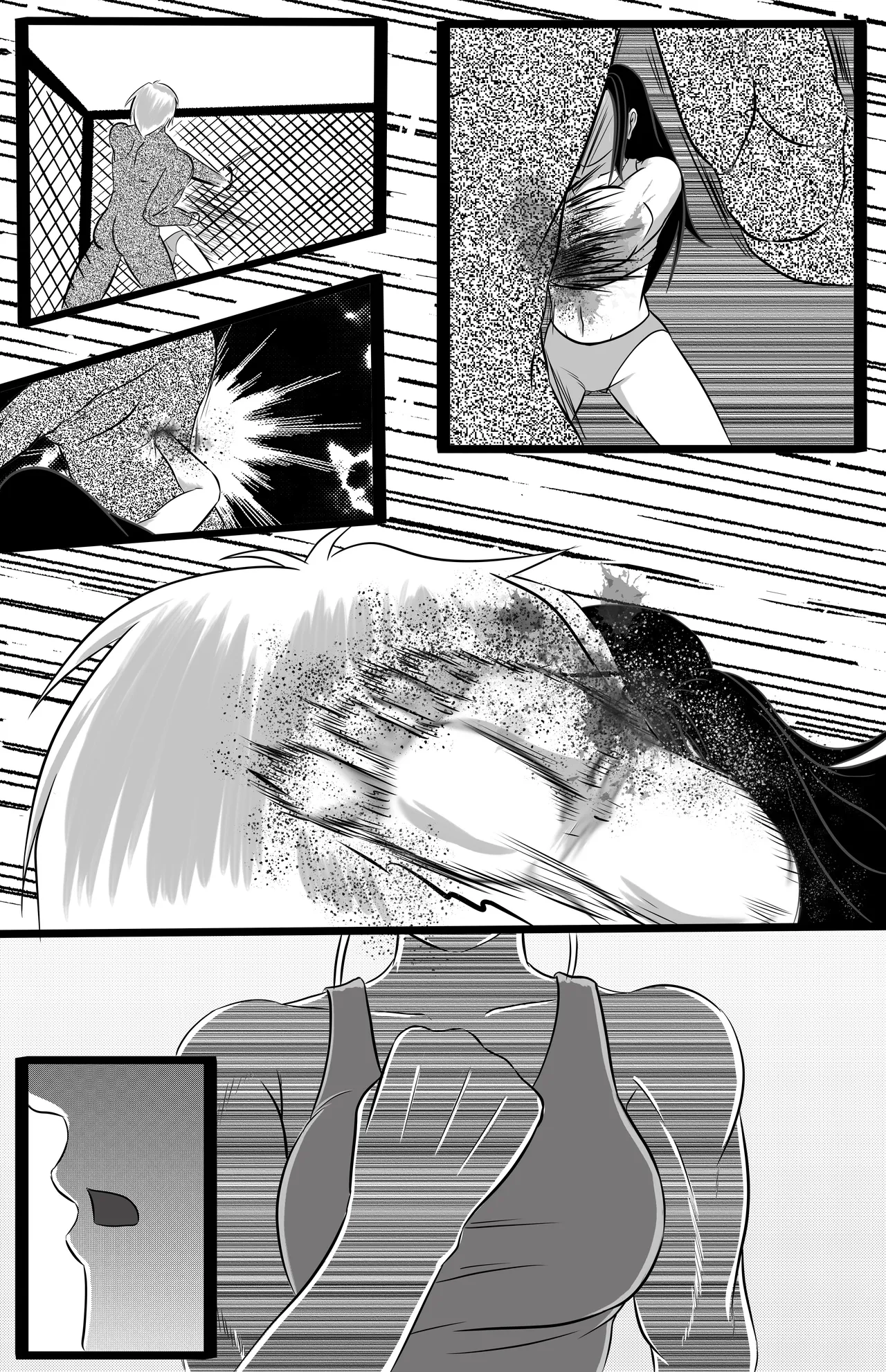 underground tournament page 16 featuring chun-li virtua fighter parody - catfight ryona hentai manga - read online free