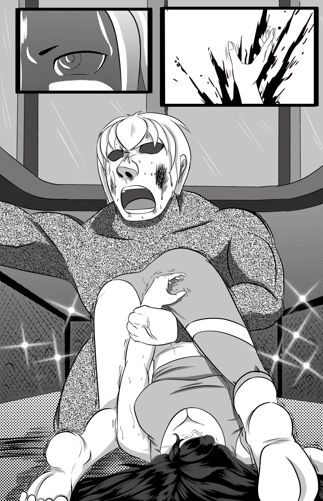 underground tournament page 21 featuring jun kazama virtua fighter parody - ryona wrestling hentai manga - read online free