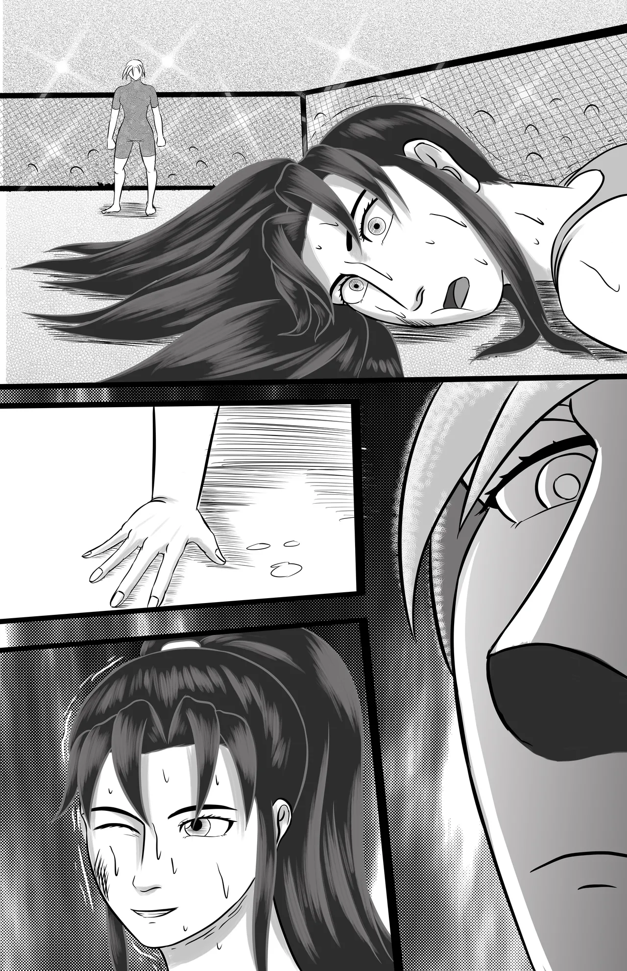 underground tournament page 46 featuring chun-li virtua fighter parody - catfight ryona hentai manga - read online free