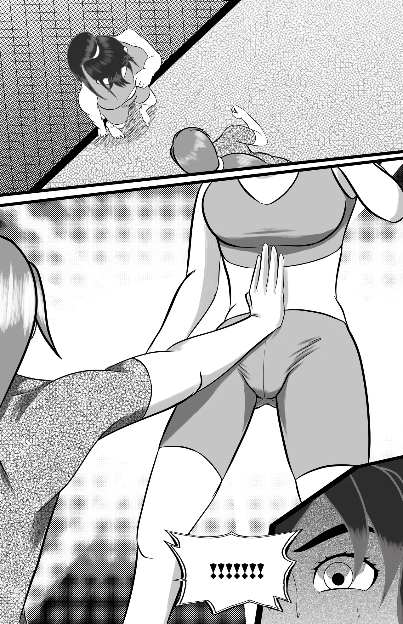 underground tournament page 49 featuring jun kazama virtua fighter parody - ryona wrestling hentai manga - read online free