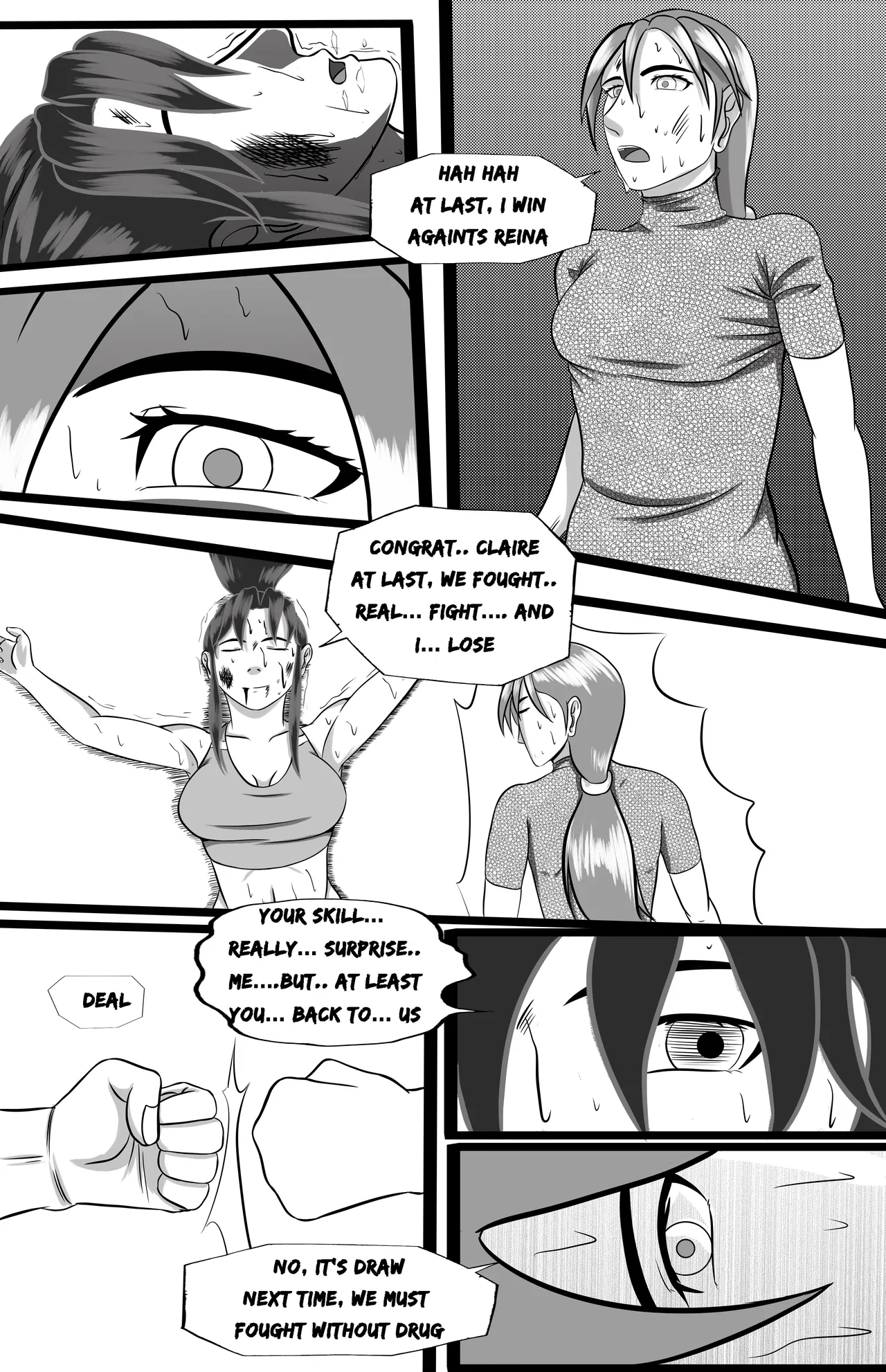underground tournament page 71 featuring chun-li street fighter parody - catfight ryona hentai manga - read online free