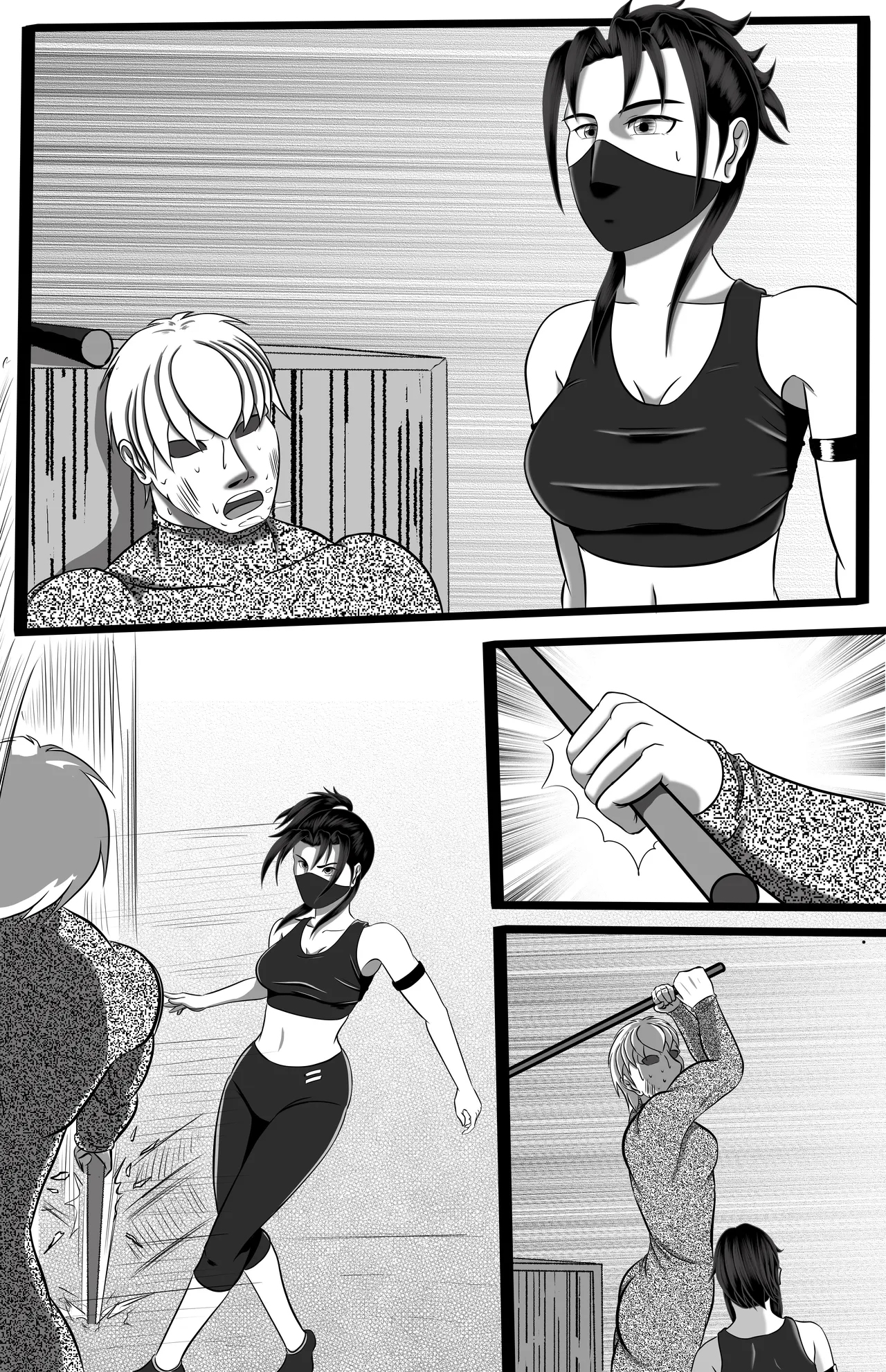 underground tournament page 85 featuring chun-li virtua fighter parody - catfight ryona hentai manga - read online free