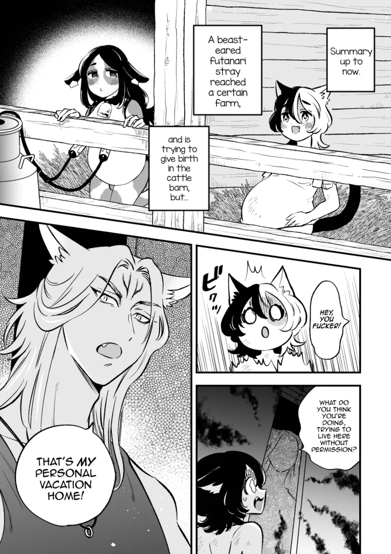 Nora Futanari Kemomimi no Ninshin page 11 original parody - futanari pregnant hentai manga - read online free
