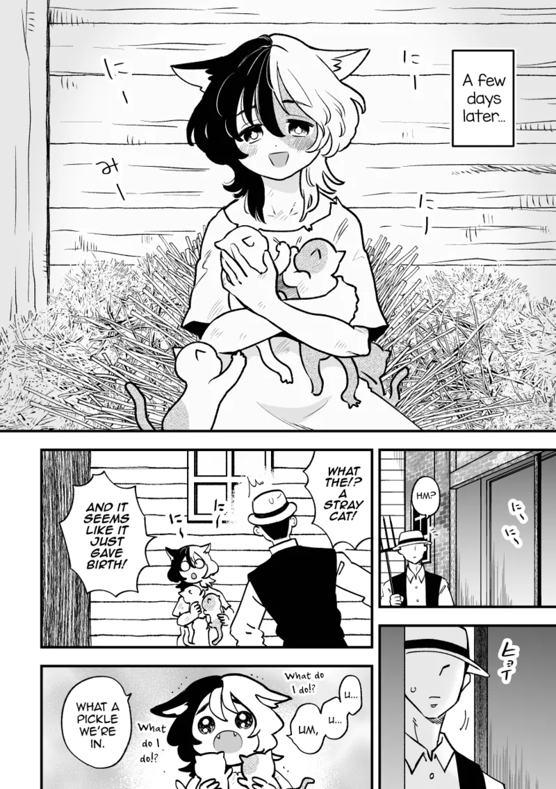 Nora Futanari Kemomimi no Ninshin page 22 original parody - futanari pregnant hentai manga - read online free