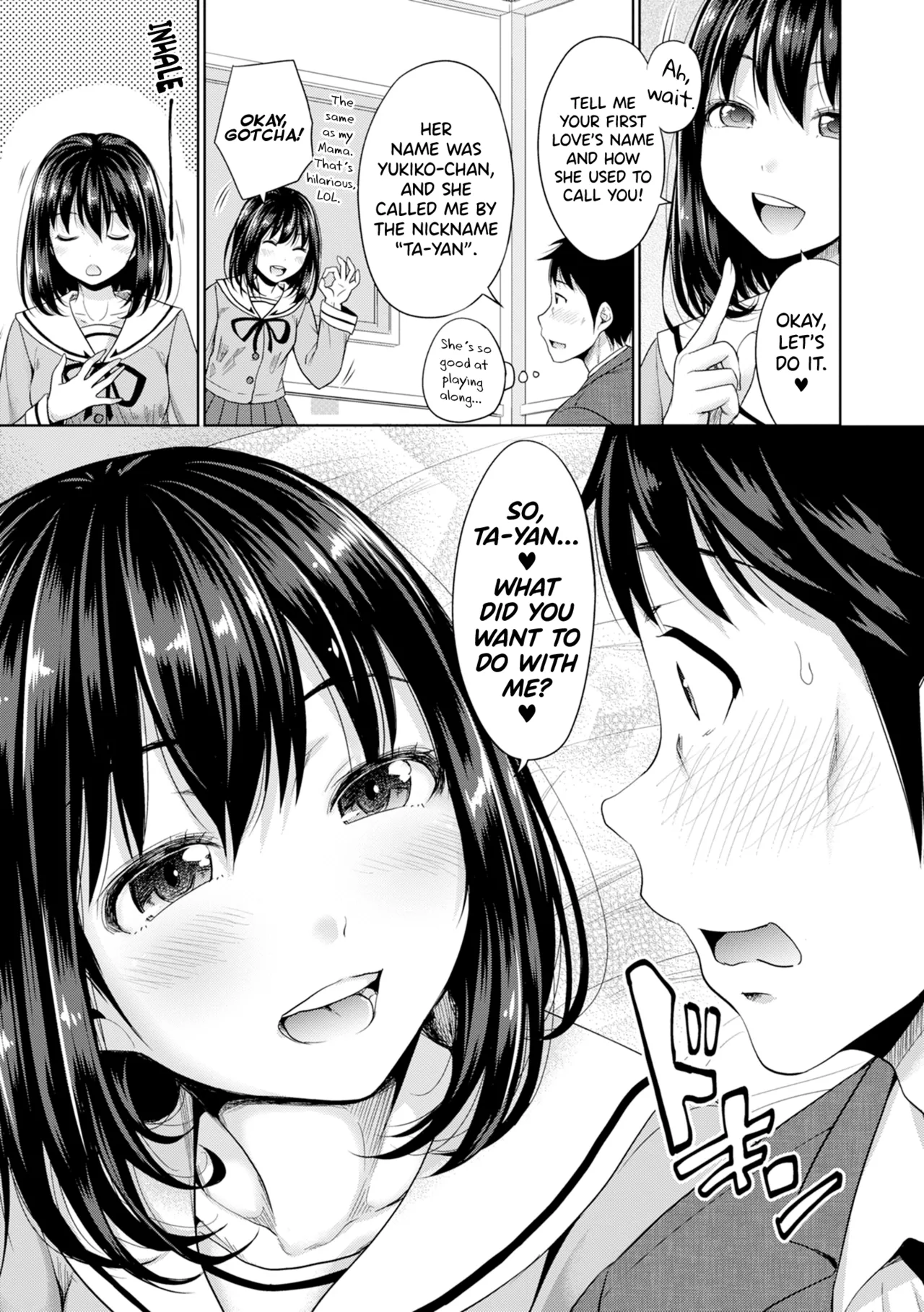 Hatsukoi no Hito Ch.0.5-5 page 9 - inseki kissing hentai manga - read online free