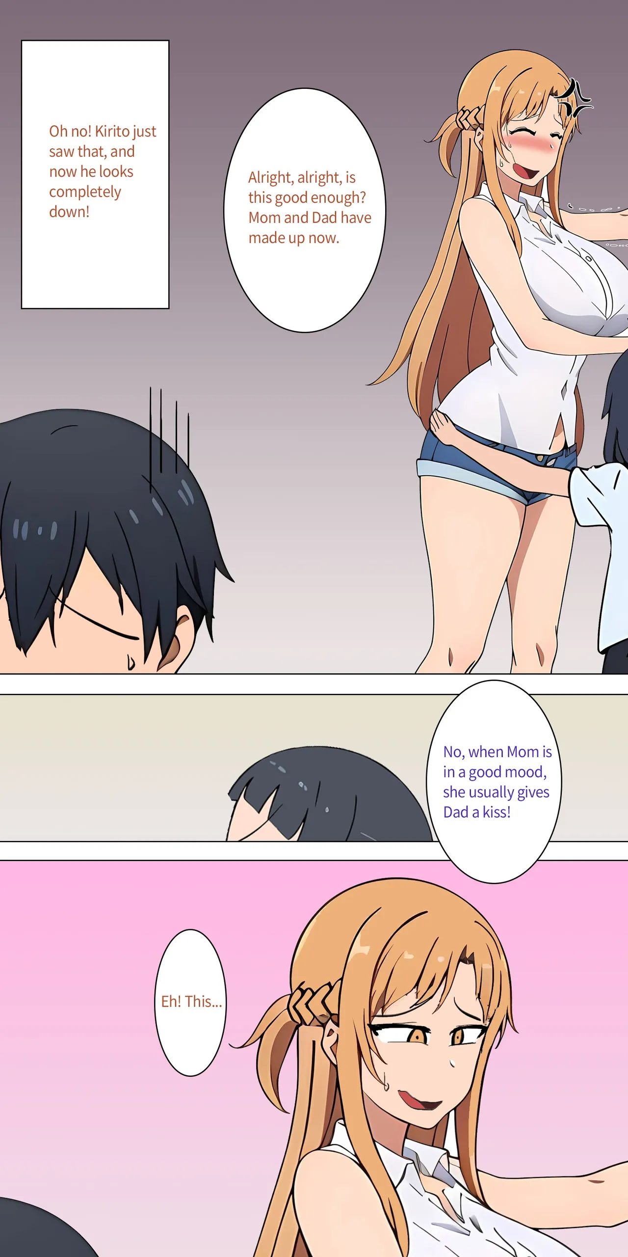 Asuna family 1-19 page 10 featuring asuna yuuki sword art online parody - full color big breasts hentai manga - read online free