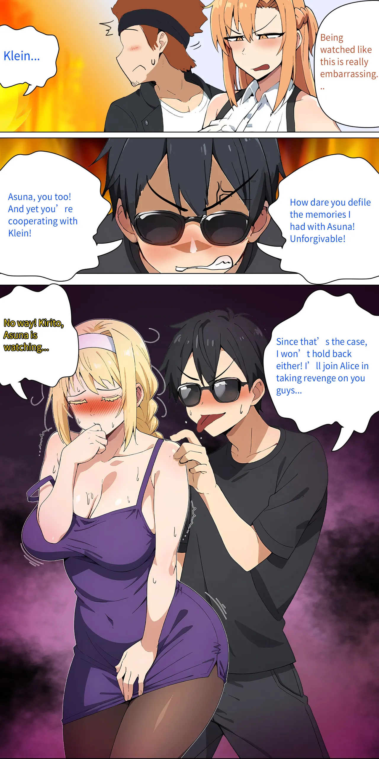 Asuna family 1-19 page 163 featuring asuna yuuki sword art online parody - full color big breasts hentai manga - read online free