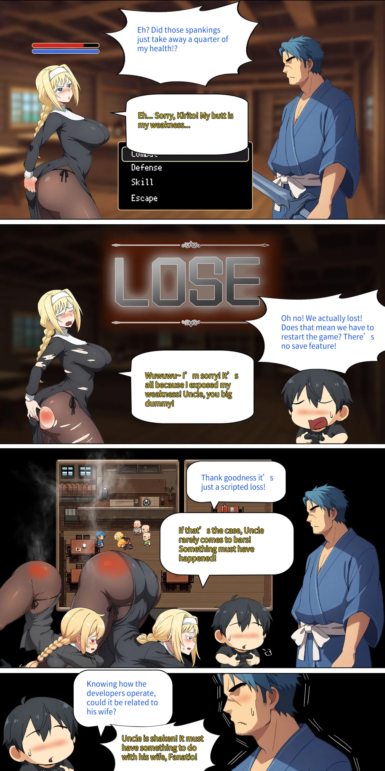 Asuna family 1-19 page 218 featuring asuna yuuki sword art online parody - full color big breasts hentai manga - read online free