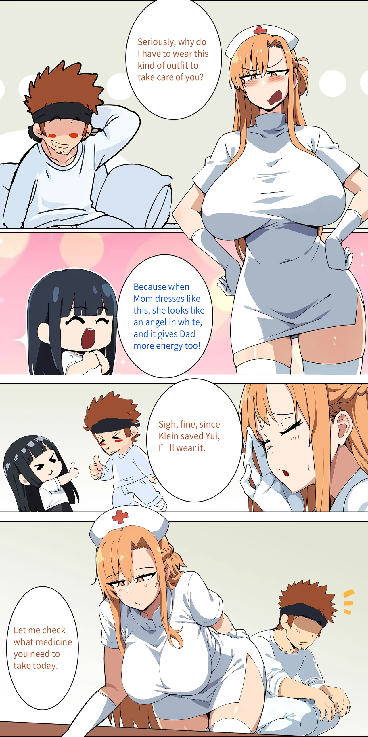Asuna family 1-19 page 74 featuring asuna yuuki sword art online parody - full color big breasts hentai manga - read online free