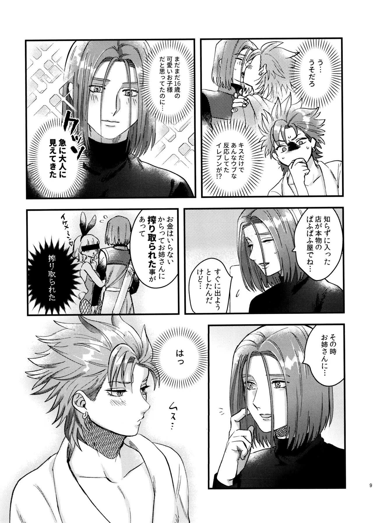 Doutei Kui no Kamyu-kun no Shittai page 9 featuring erik dragon quest xi parody - anal yaoi hentai manga - read online free